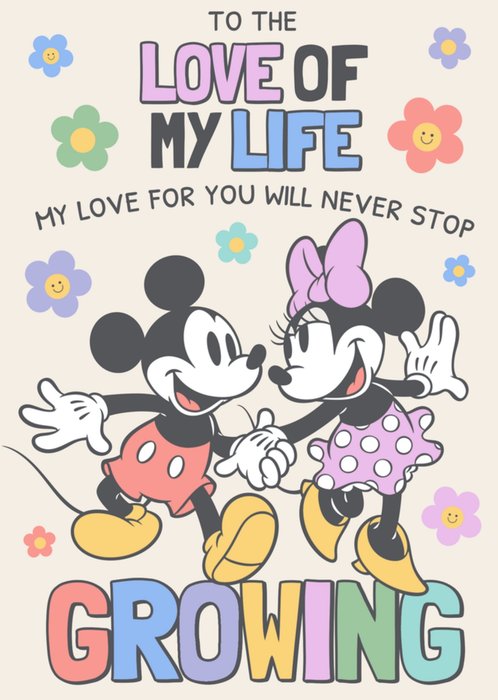 Disney To The Love Of My Life Card