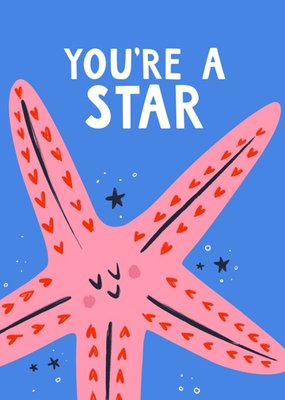 You're A Star Thank You Card