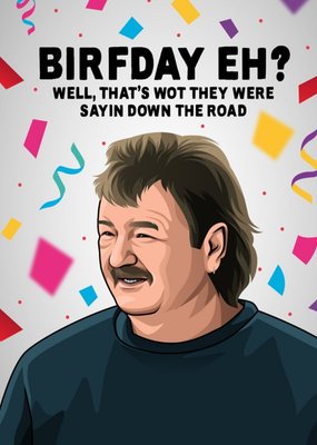 Birfday eh Card