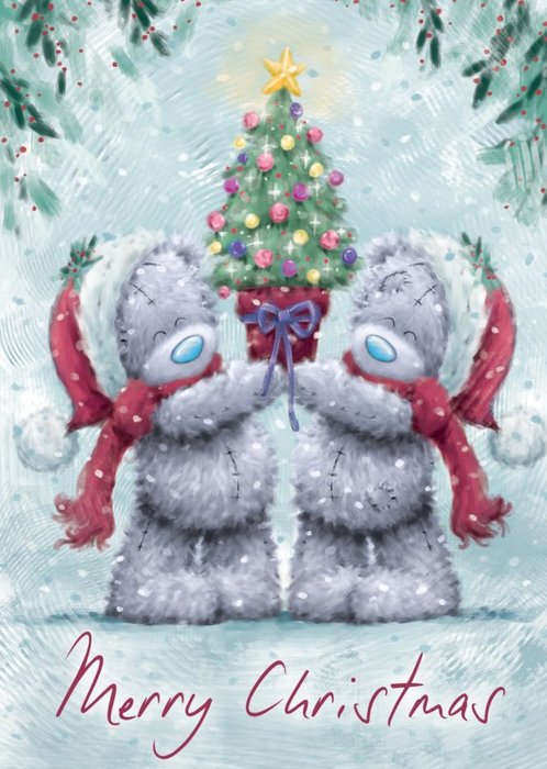 Tatty Teddy Merry Christmas Card