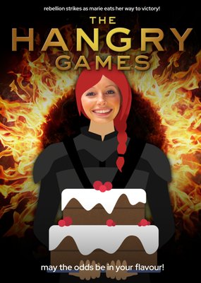 Hunger Games Hangry Games Photo Upload Card