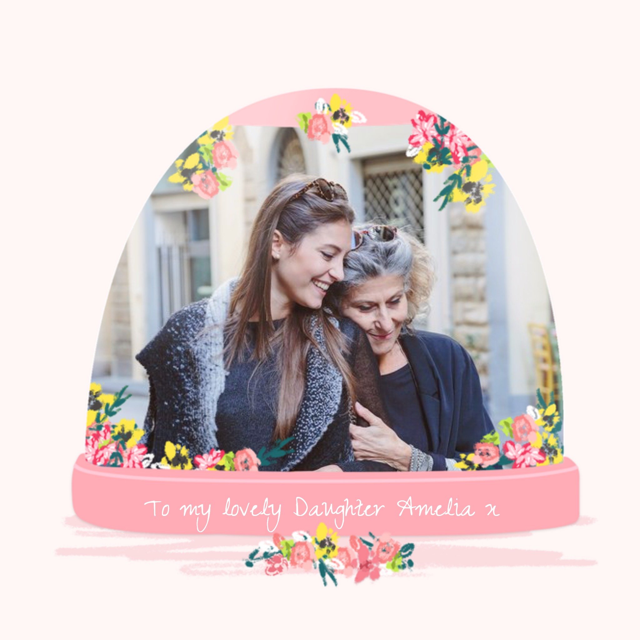 Moonpig Happy Birthday Card - Daughter - Photo Upload
