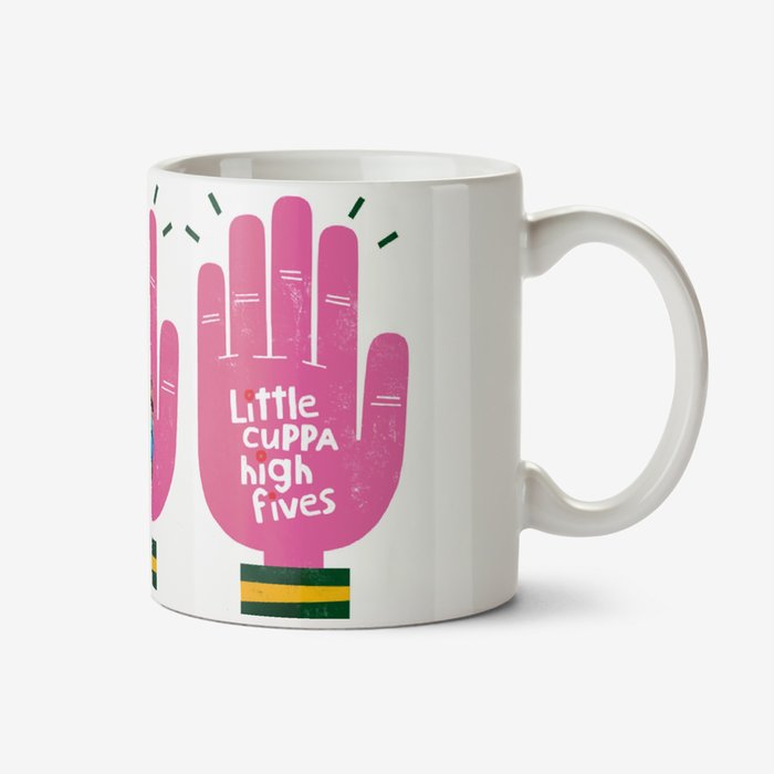 Kate Smith Co. Cuppa High Fives Photo Upload Mug