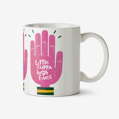 Kate Smith Co. Cuppa High Fives Photo Upload Mug