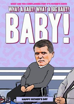 What A Big Baby Father's Day Card 