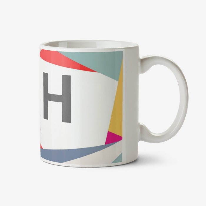 Personalised Letter Mug