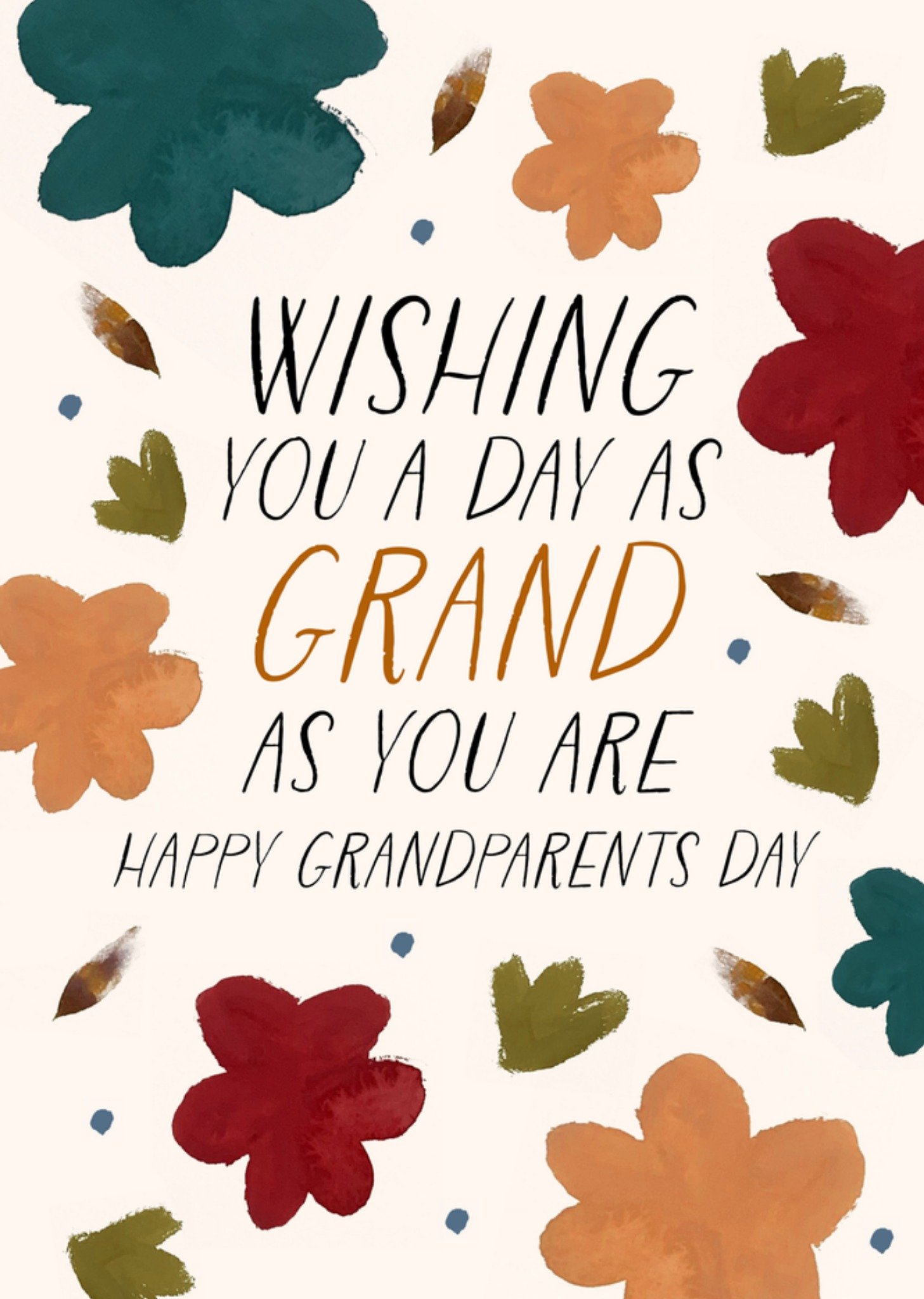 Moonpig Wishing You A Day As Grand As You Grandparents Day Card