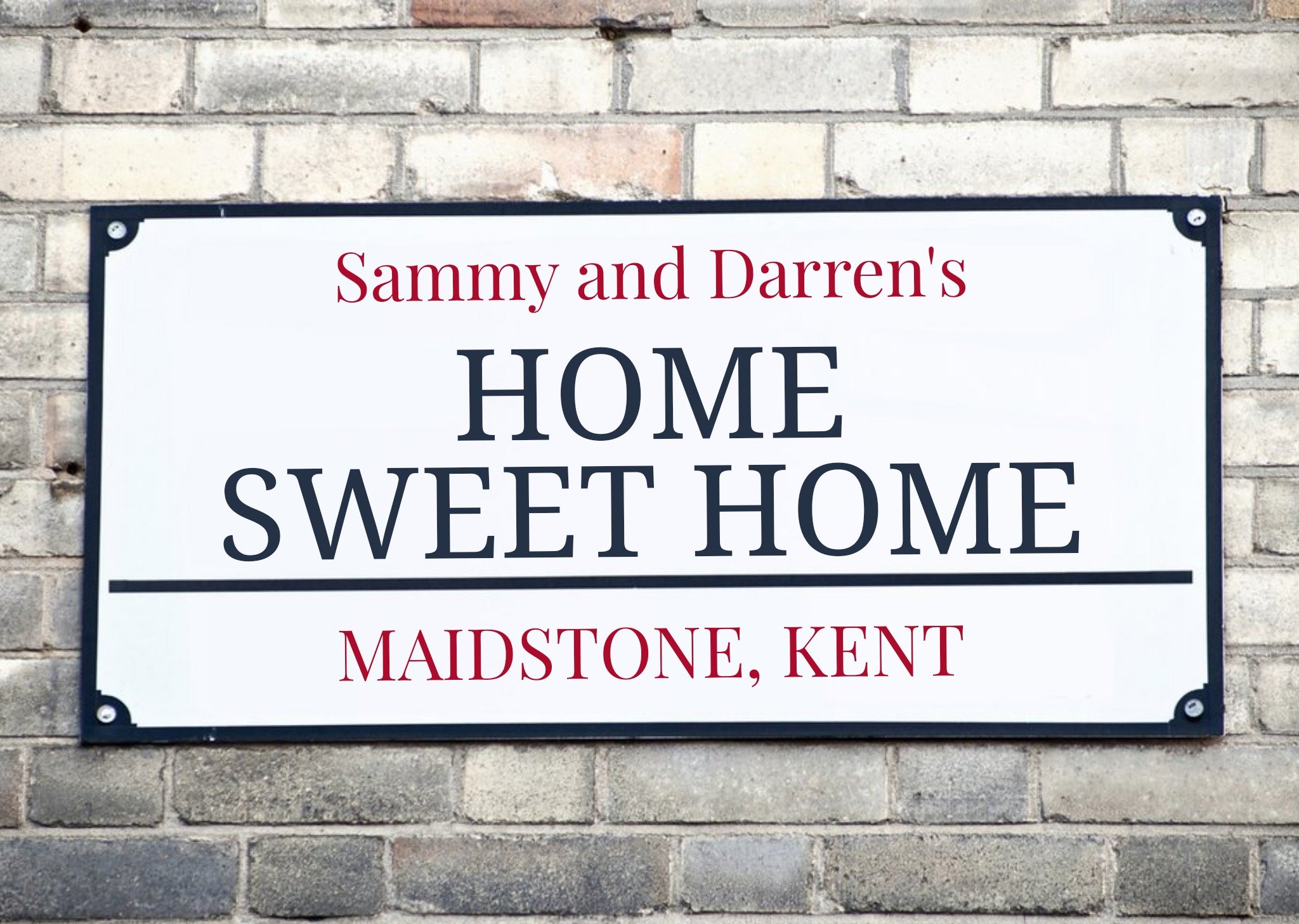 Moonpig Home Sweet Home - New Home Card