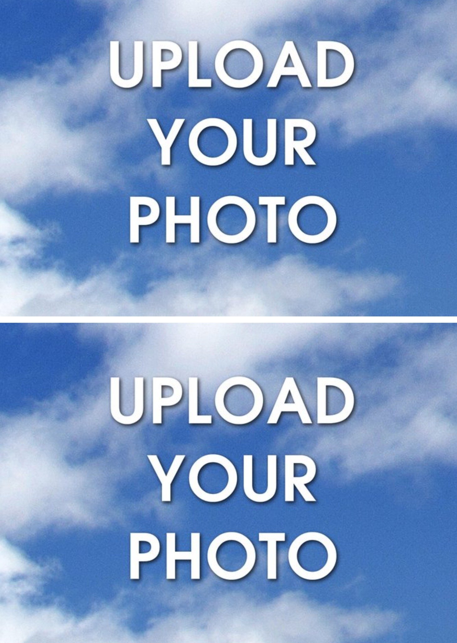 Moonpig Create Your Own Photo Upload Card