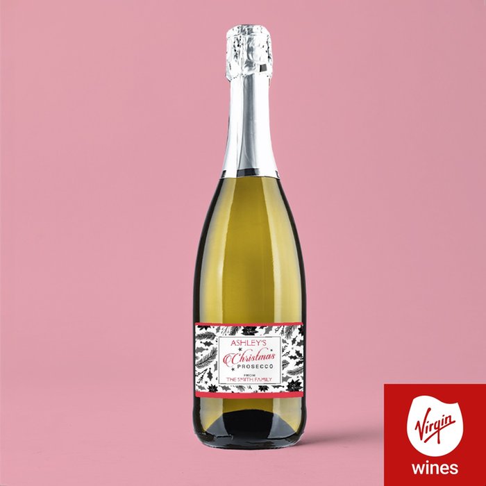 Personalised Prosecco Christmas Edition