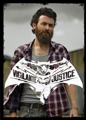 Vigilante Justice Black Border Photo Card