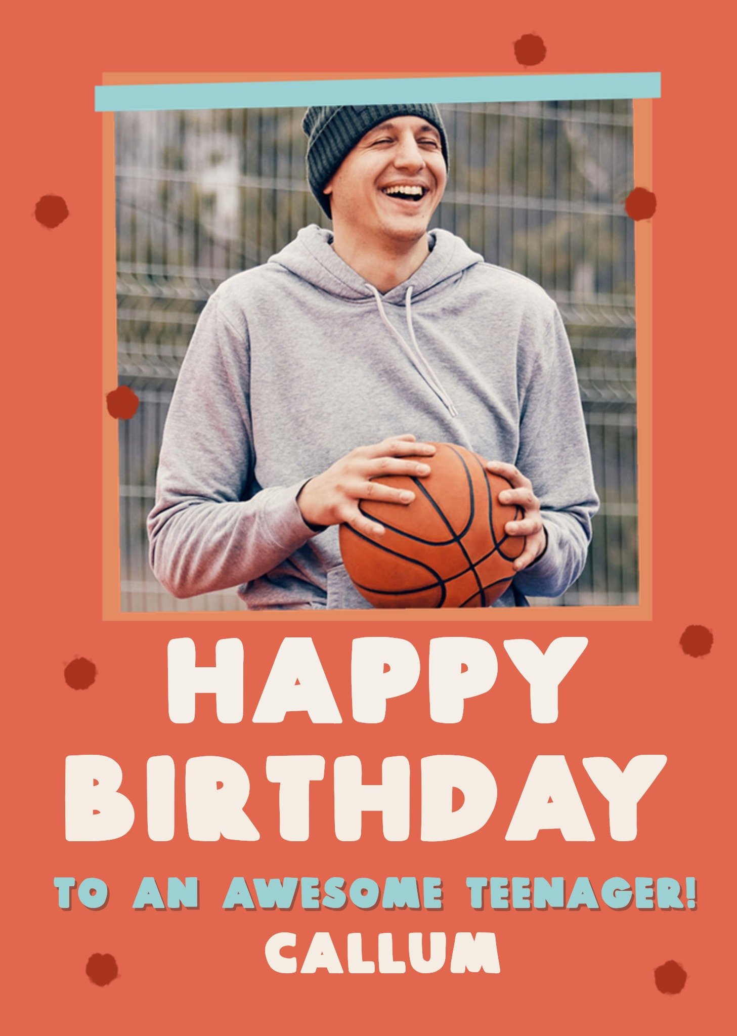 Moonpig To An Awesome Teenager Photo Upload Birthday Card