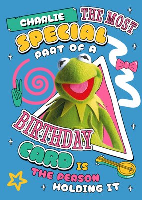 The Muppets Kermit Most Special Part Of A Birthday Card