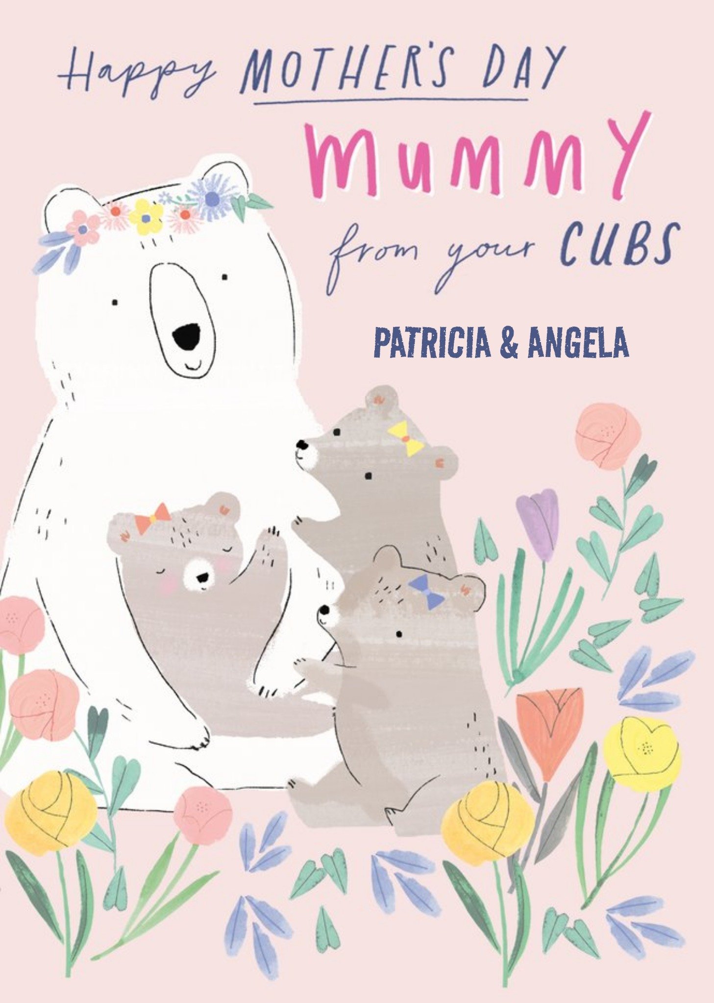 Moonpig Mother Bear From The Cub Mother's Day Card