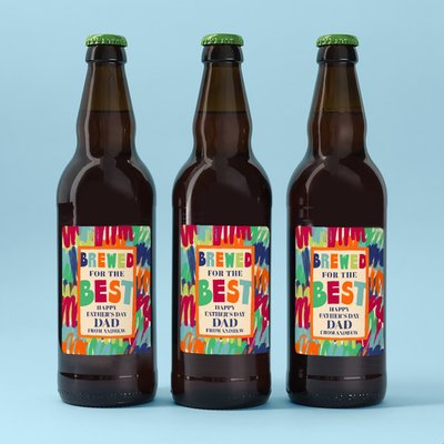 Brewed For The Best Dad Lager Trio 3 x 500ml
