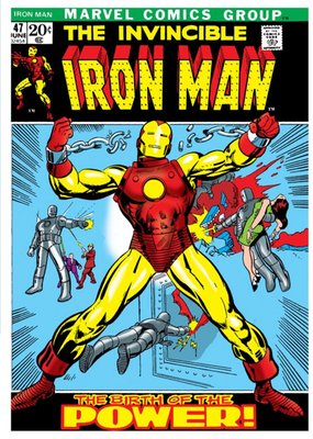 Marvel Comics Iron Man Birthday Card