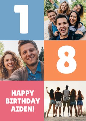 Photo Upload Birthday Card