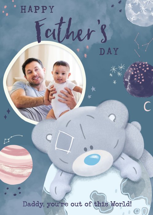 Me To You Tiny Tatty Teddy Space Father's Day Card