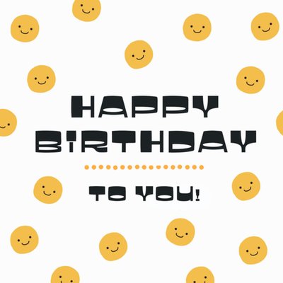 Happy Birthday To You Card