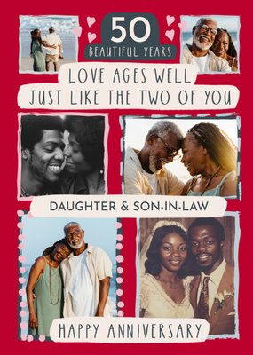 Love Ages Well Photo Upload Anniversary Card