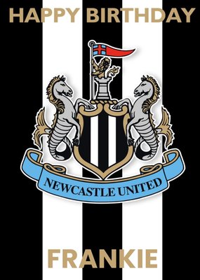 Newcastle United F.C Birthday Card