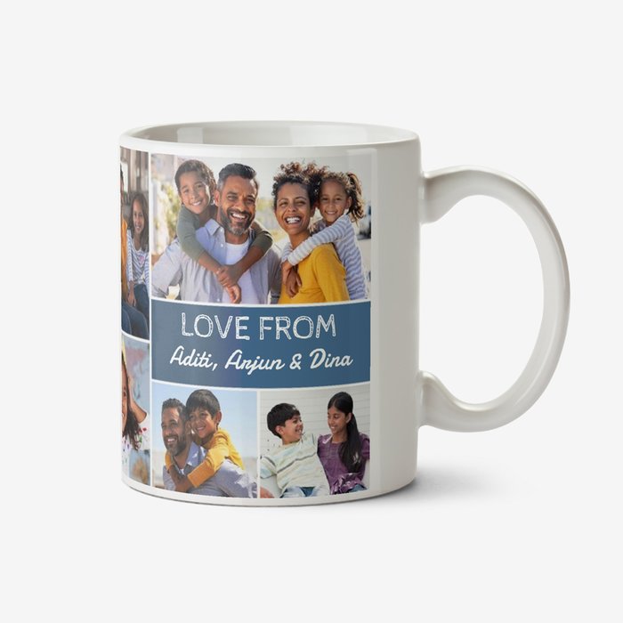 Father's Day No.1 Dad Photo Upload Mug