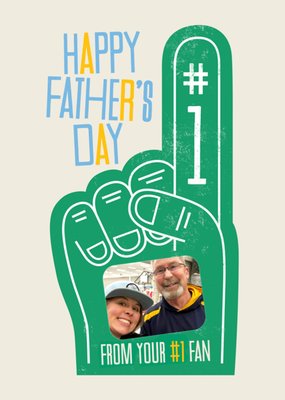 Kate Smith Co. #1 Fan Father's Day Photo Upload Card