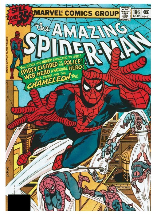 Marvel Comics Spider-man Birthday Card