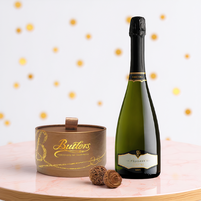 Butlers Chocolate Truffles and Prosecco Spumante Brut