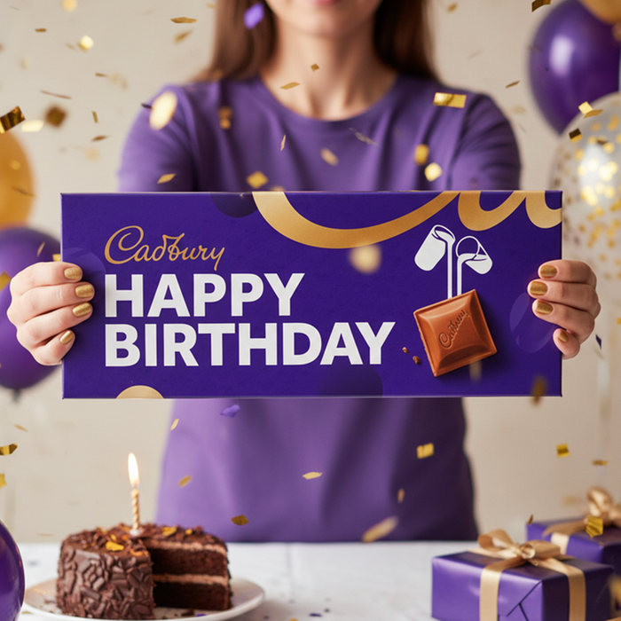 Cadbury Dairy Milk Happy Birthday Giant Bar (850g)