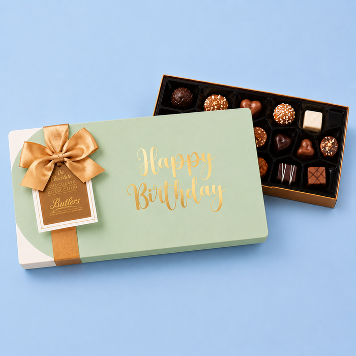 Happy Birthday Signature Embossed 250g