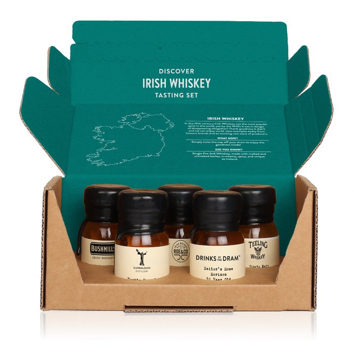 Irish Whisky 6 Dram Tasting Set