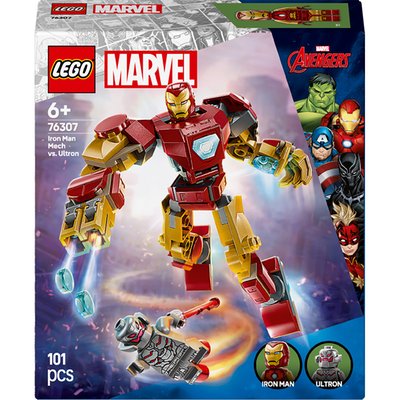 LEGO Marvel Iron Man Mech vs. Ultron Set (76307)