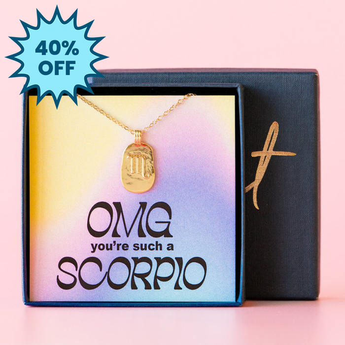 OMG Scorpio Necklace