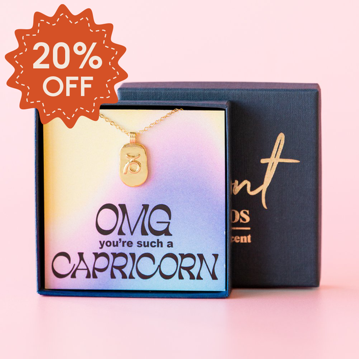 OMG Capricorn Necklace 