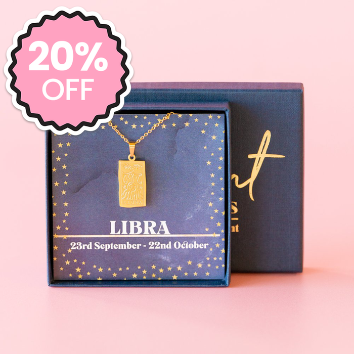 Libra Zodiac Necklace