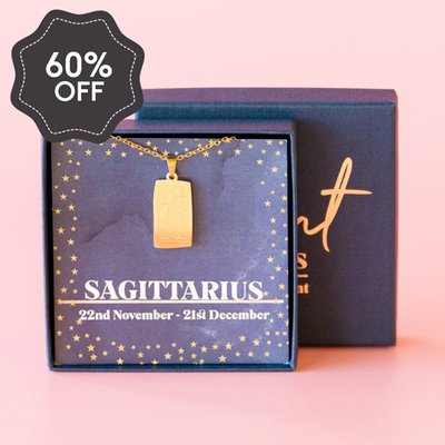 Sagittarius Nov/Dec Birthday Necklace