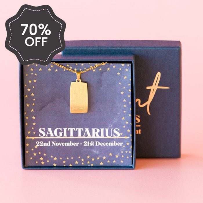 Sagittarius Nov/Dec Birthday Necklace