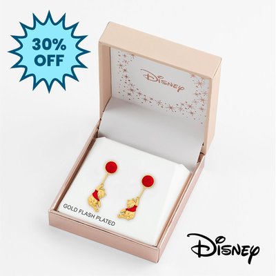 Disney Winnie The Pooh Floating Balloon Earrings