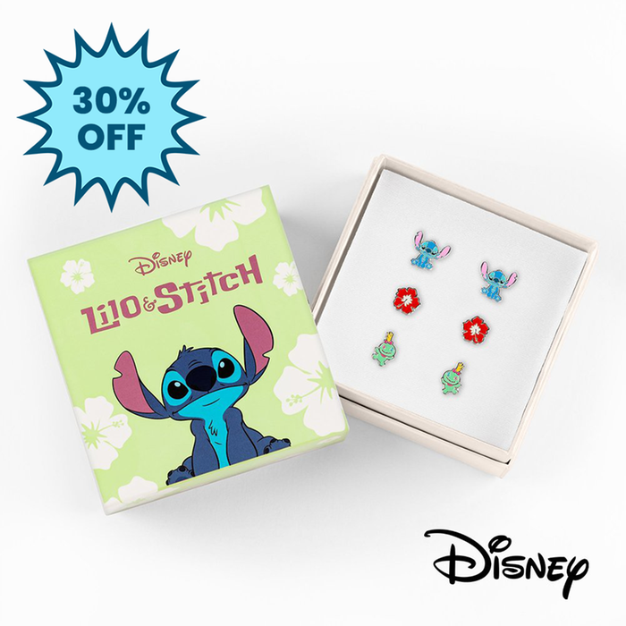 Disney Lilo & Stitch Trio Earring Set