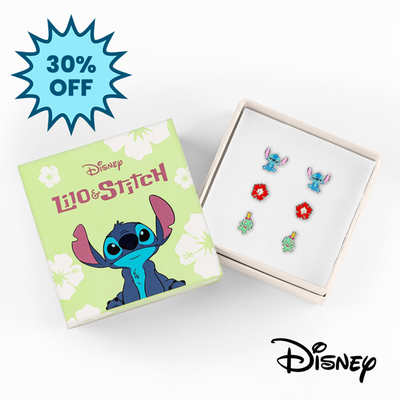 Disney Lilo & Stitch Trio Earring Set