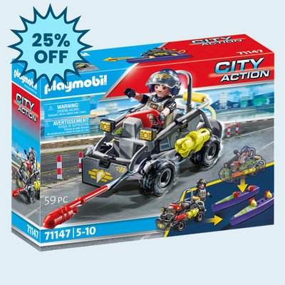 Playmobil City Action Quad (71147)