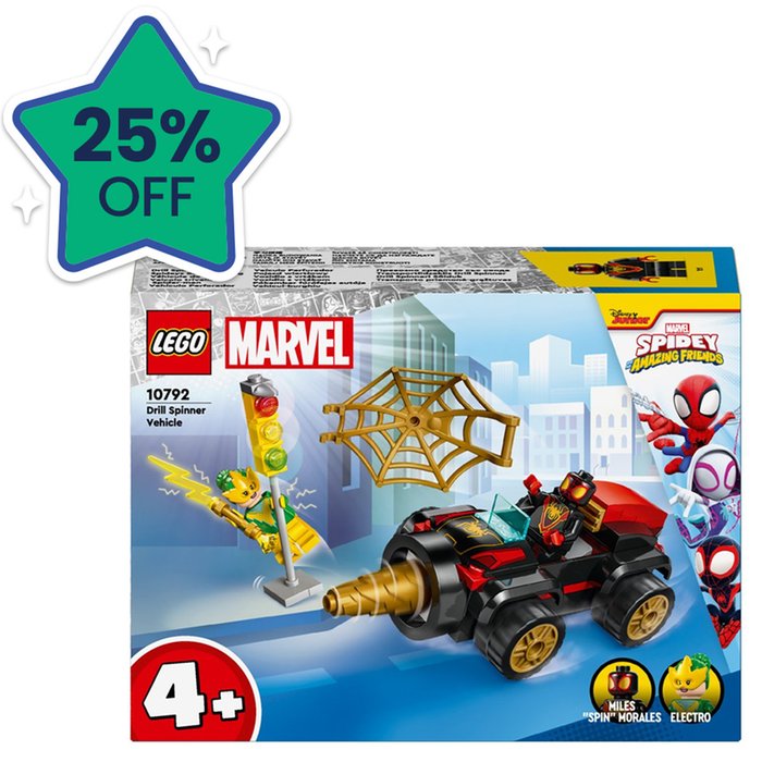 LEGO Spidey Drill Spinner Vehicle (10792)