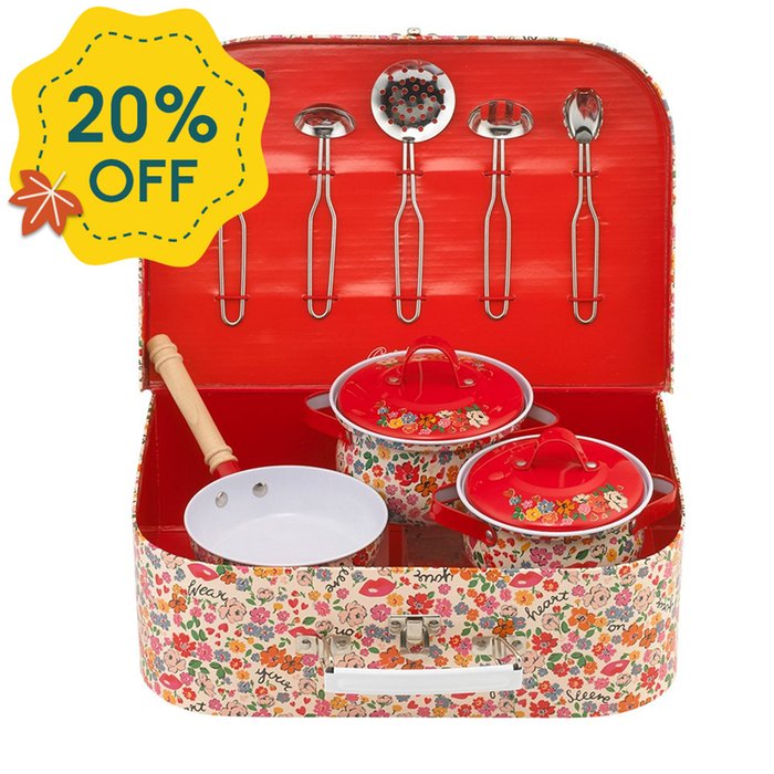 Cath Kidston Kids Tin Cooking Set