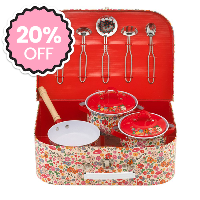 Cath Kidston Kids Tin Cooking Set