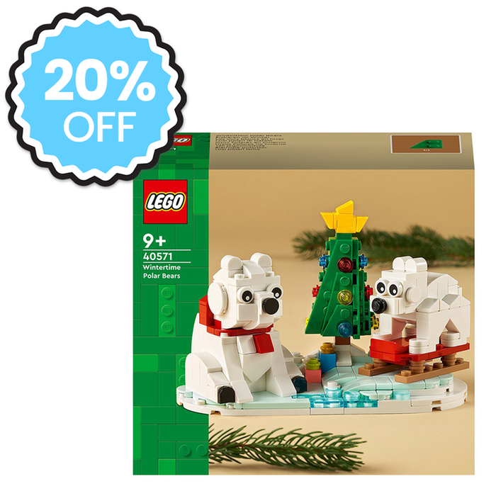 LEGO® Wintertime Polar Bears (40571)