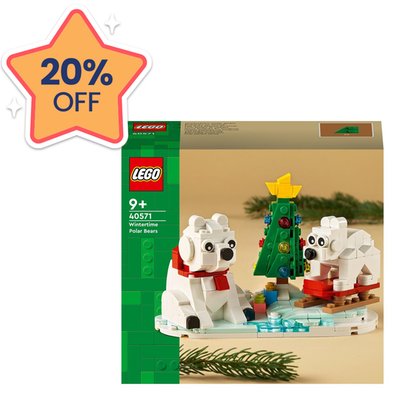 LEGO® Wintertime Polar Bears (40571)