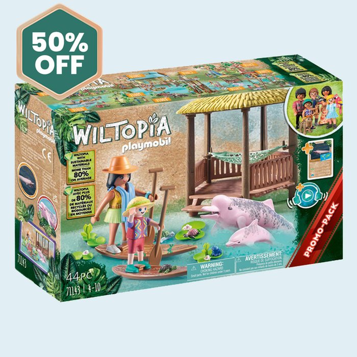 Playmobil Wiltopia River Dolphins (71143)