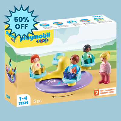 Playmobil 123 Number Merry-Go-Round (71324)