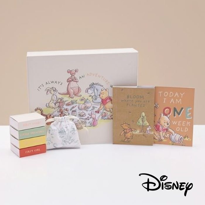 Disney's Winnie the Pooh Keepsake Box & Milestone Cards